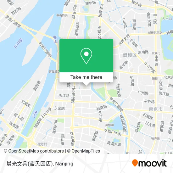 晨光文具(蓝天园店) map