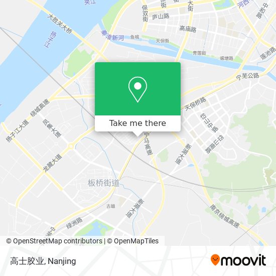 高士胶业 map