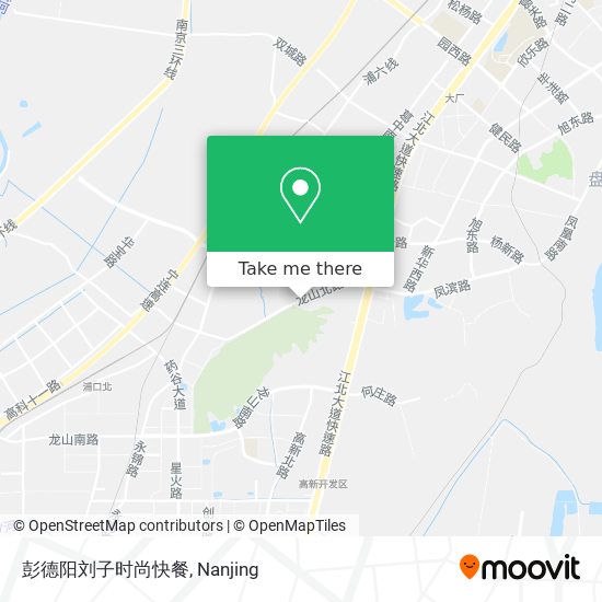 彭德阳刘子时尚快餐 map