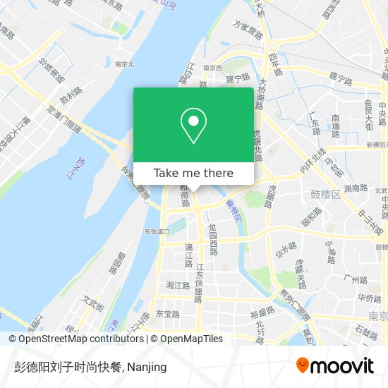 彭德阳刘子时尚快餐 map