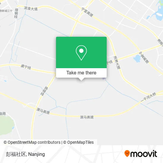 彭福社区 map