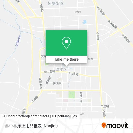 喜中喜床上用品批发 map