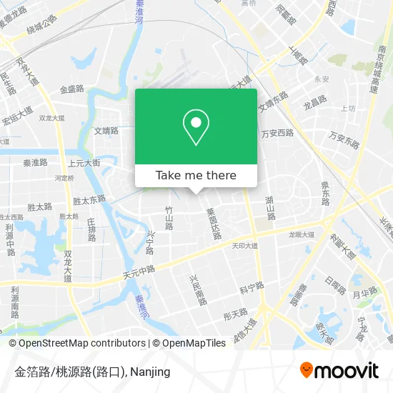 金箔路/桃源路(路口) map