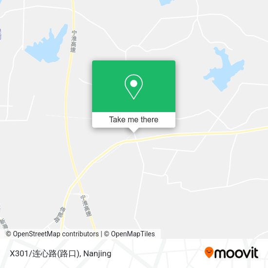 X301/连心路(路口) map