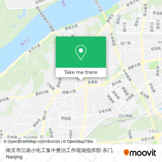 南京市江南小化工集中整治工作现场指挥部-东门 map