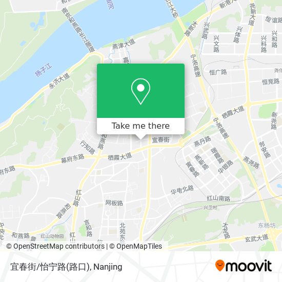 宜春街/怡宁路(路口) map