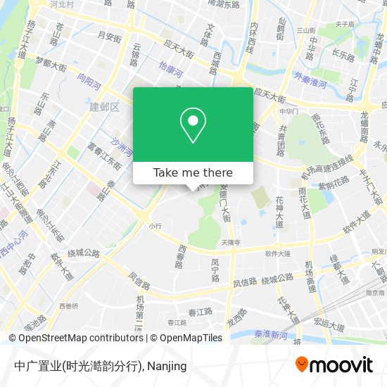中广置业(时光澔韵分行) map