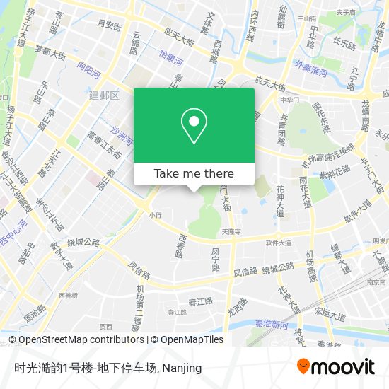 时光澔韵1号楼-地下停车场 map