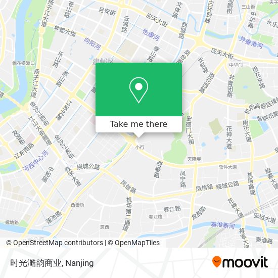 时光澔韵商业 map