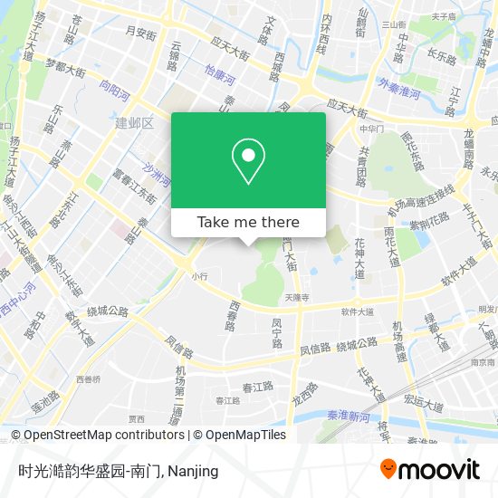 时光澔韵华盛园-南门 map