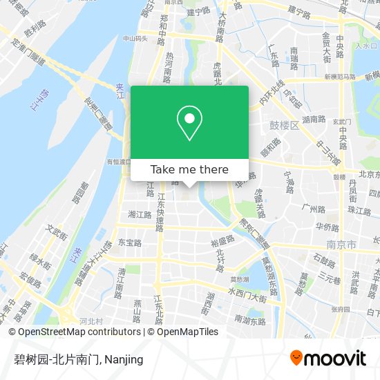 碧树园-北片南门 map