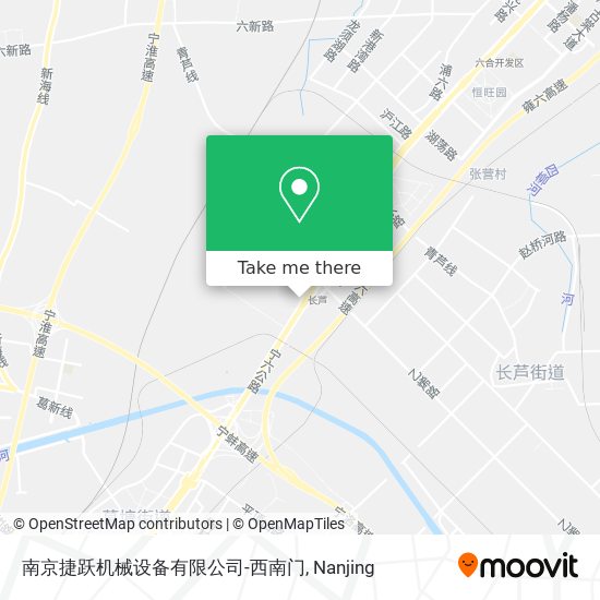 南京捷跃机械设备有限公司-西南门 map