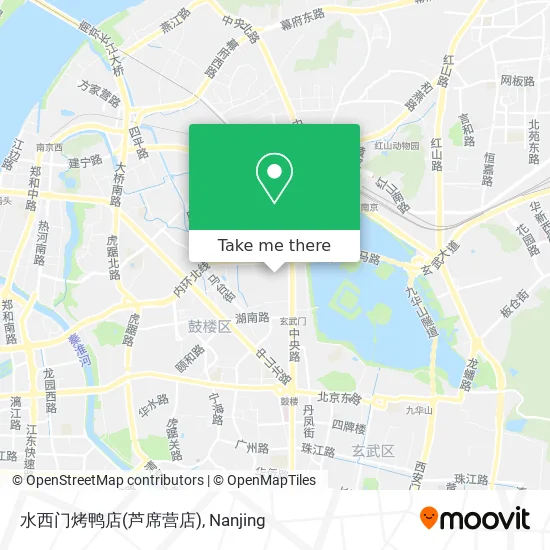 水西门烤鸭店(芦席营店) map
