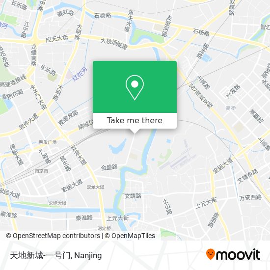 天地新城-一号门 map