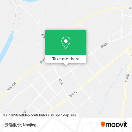 云瀚股份 map