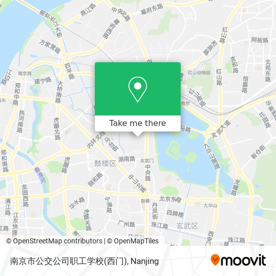 南京市公交公司职工学校(西门) map