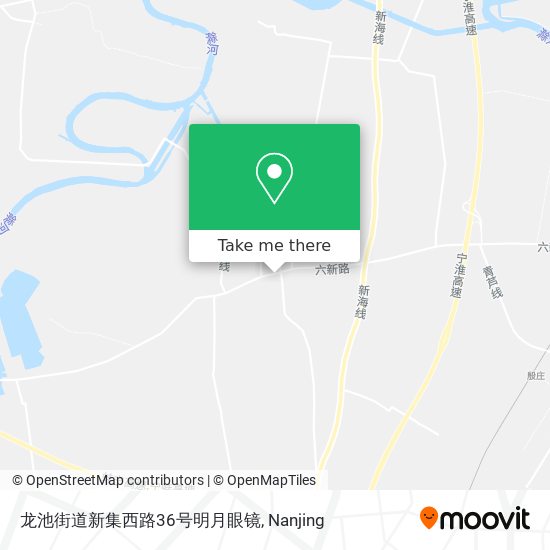 龙池街道新集西路36号明月眼镜 map