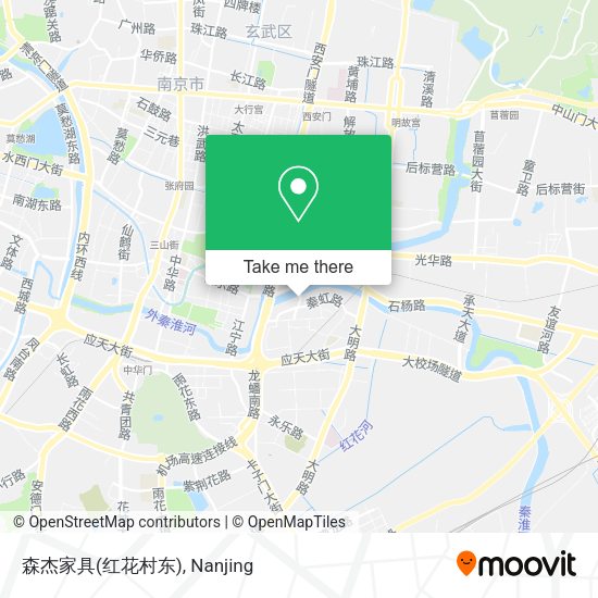 森杰家具(红花村东) map