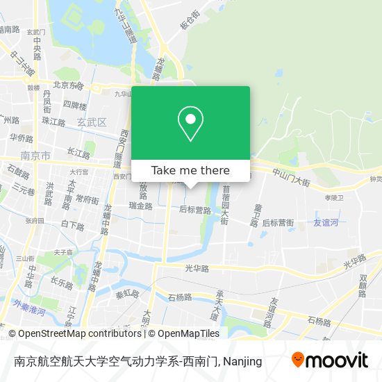 南京航空航天大学空气动力学系-西南门 map