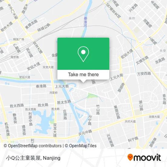 小Q公主童装屋 map