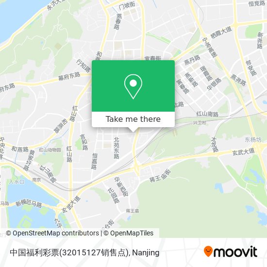 中国福利彩票(32015127销售点) map