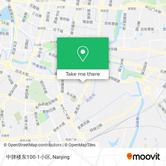 中牌楼东100-1小区 map