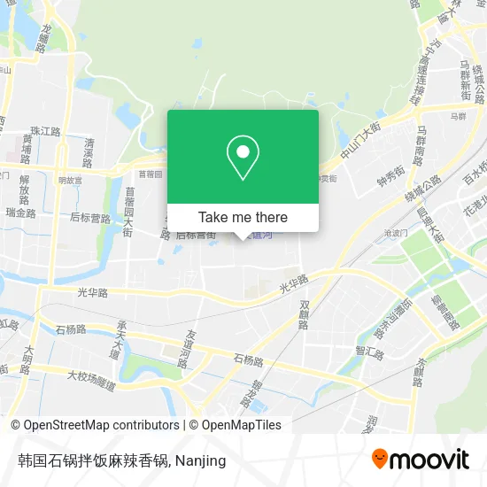韩国石锅拌饭麻辣香锅 map