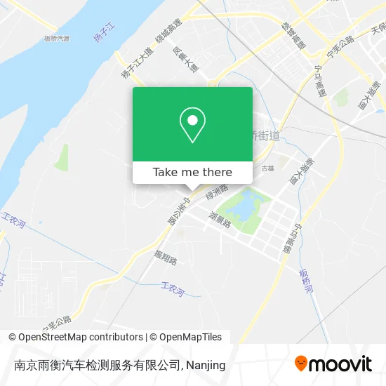 南京雨衡汽车检测服务有限公司 map