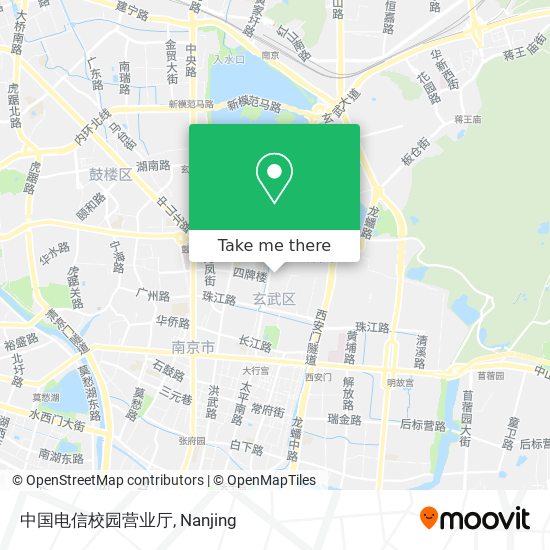 中国电信校园营业厅 map
