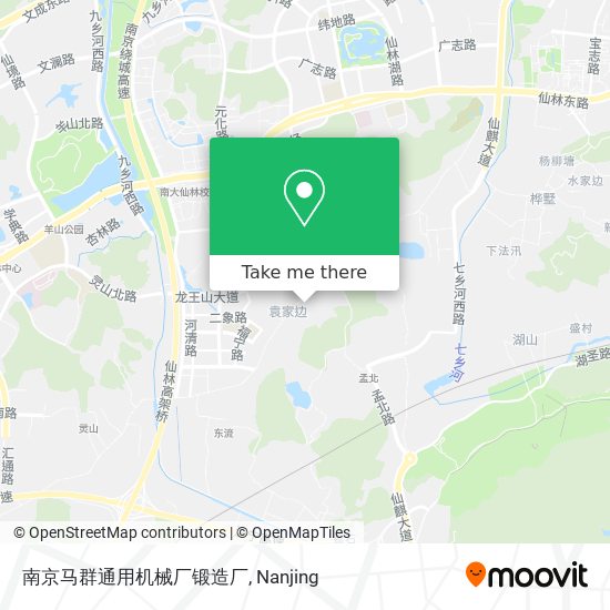 南京马群通用机械厂锻造厂 map