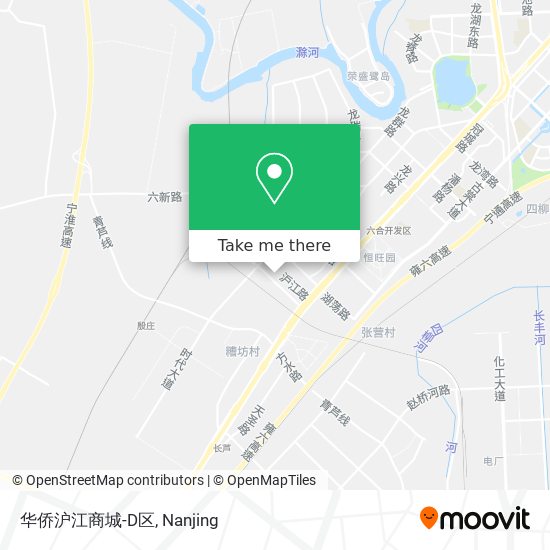 华侨沪江商城-D区 map