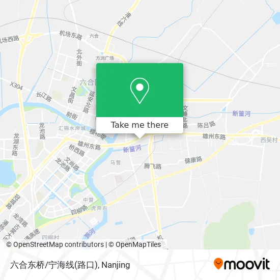 六合东桥/宁海线(路口) map