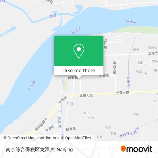 南京综合保税区龙潭片 map