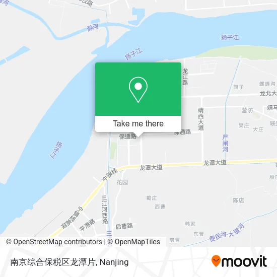 南京综合保税区龙潭片 map