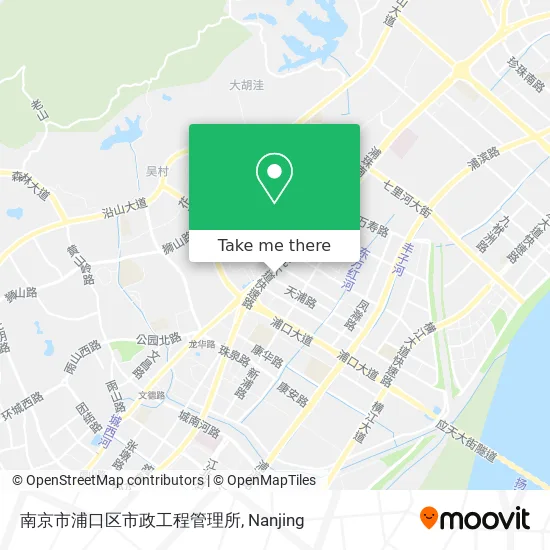 南京市浦口区市政工程管理所 map