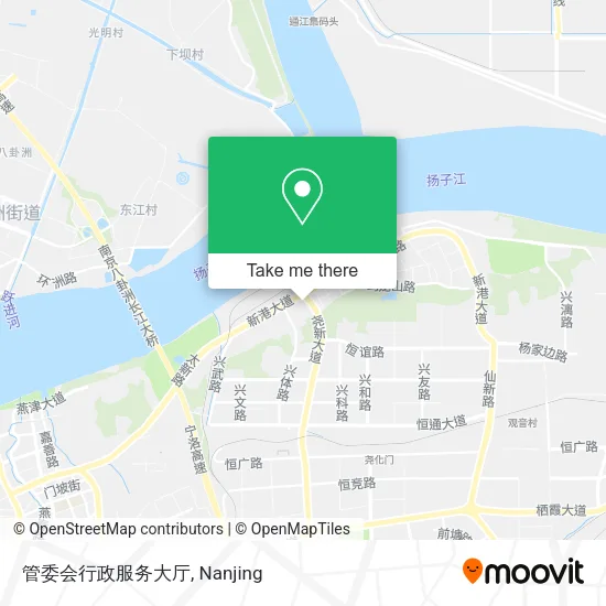 管委会行政服务大厅 map