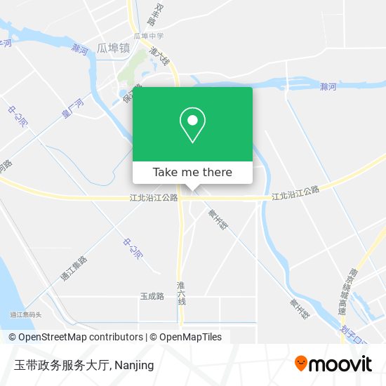 玉带政务服务大厅 map