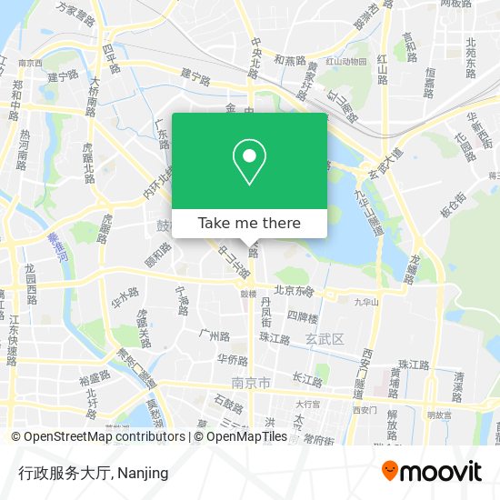 行政服务大厅 map