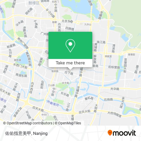 佑佑指意美甲 map