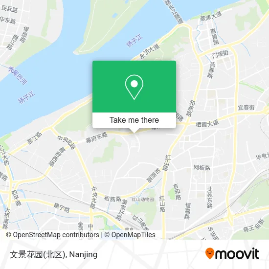 文景花园(北区) map