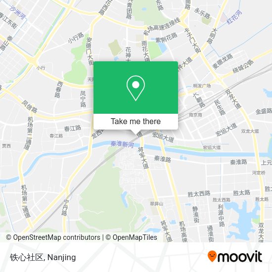 铁心社区 map