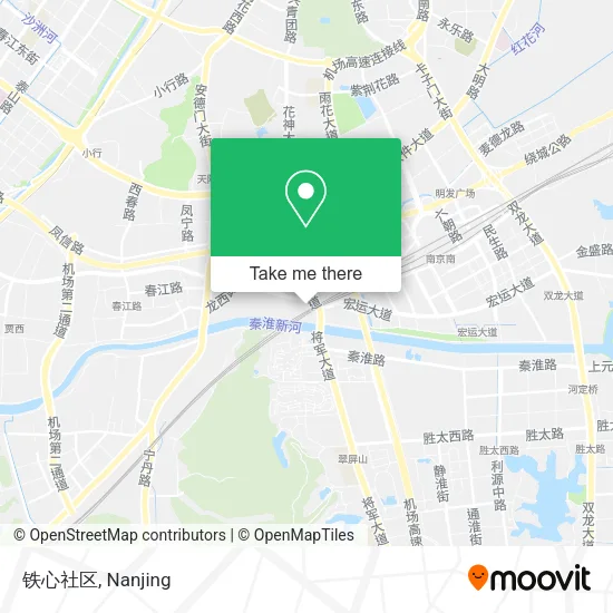 铁心社区 map