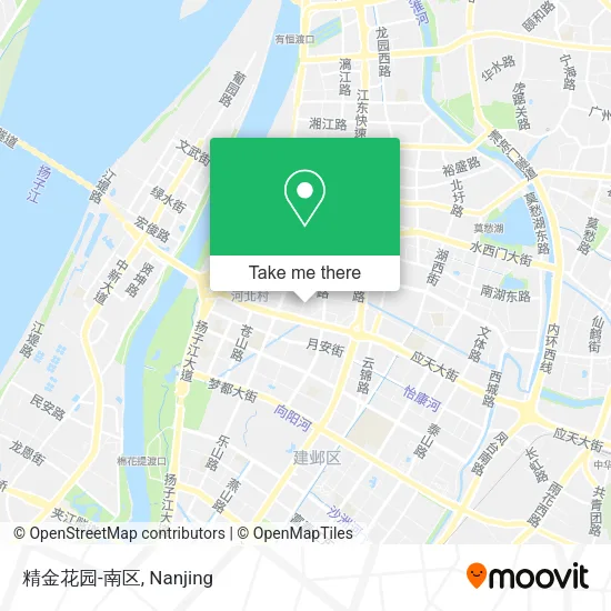 精金花园-南区 map