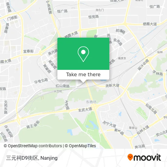 三元祠D9街区 map