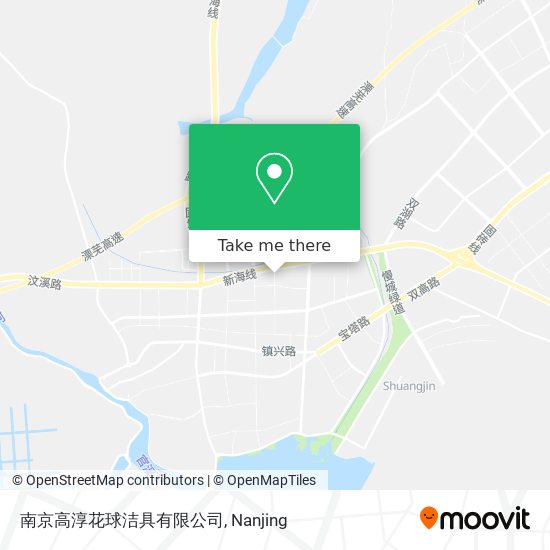 南京高淳花球洁具有限公司 map