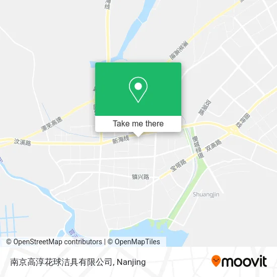 南京高淳花球洁具有限公司 map