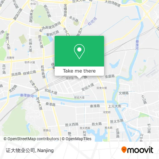 证大物业公司 map