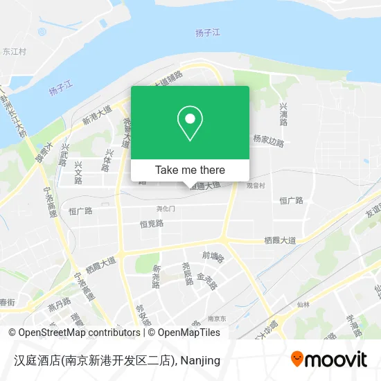 汉庭酒店(南京新港开发区二店) map