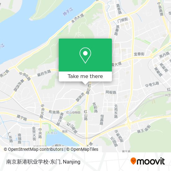 南京新港职业学校-东门 map