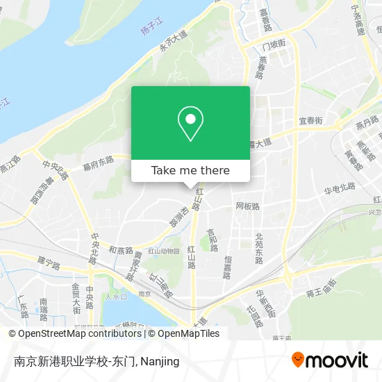 南京新港职业学校-东门 map